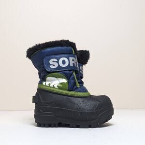 Sorel Blue/Green Commander Winter Boots Size 5 NV1805-979 Snow Boots